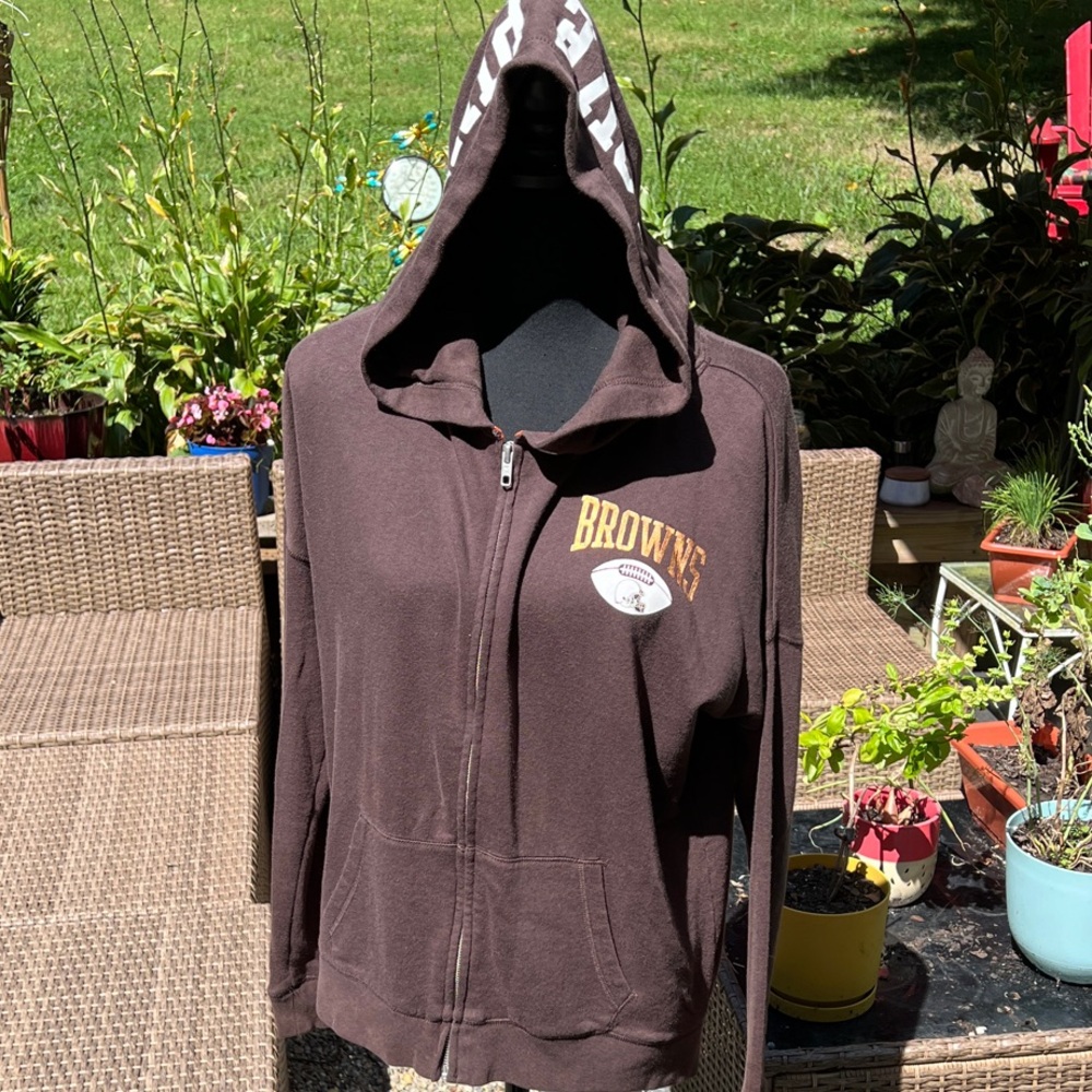 PINK Victoria's Secret Cleveland Browns Hoodie Y2K